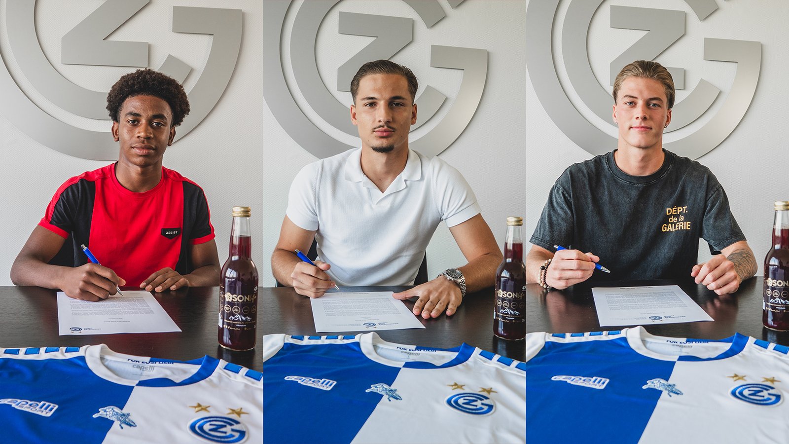 GC ZURICH SIGNS THREE YOUNG TALENTS TO LONG-TERM CONTRACTS