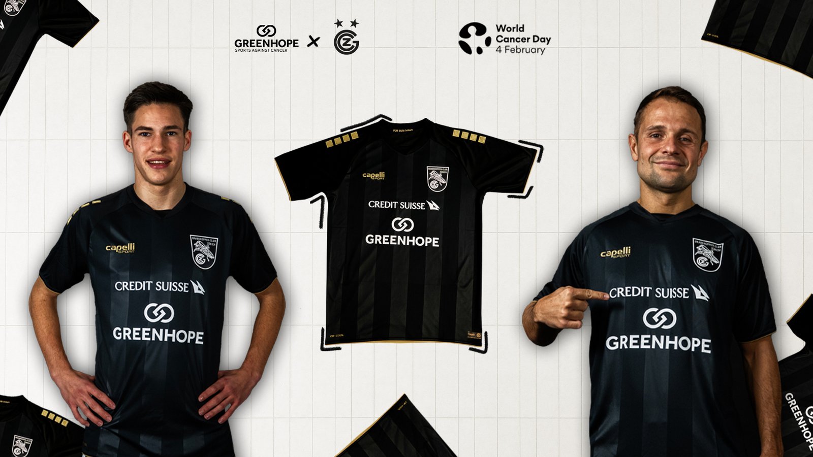 EXCLUSIVE DERBY SHIRT FOR WORLD CANCER DAY