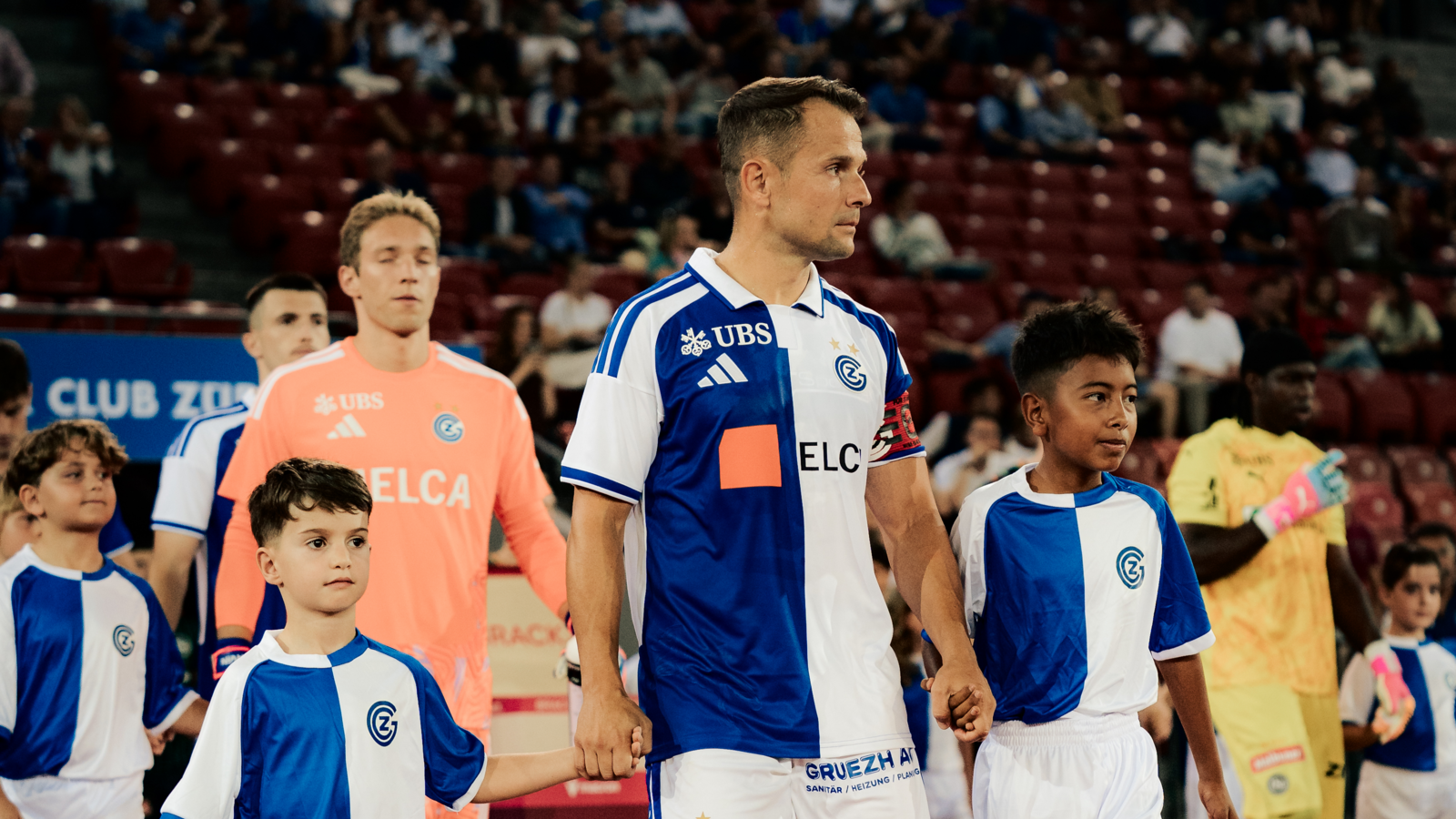 Werde Einlaufkind beim Spiel gegen den FC Sion