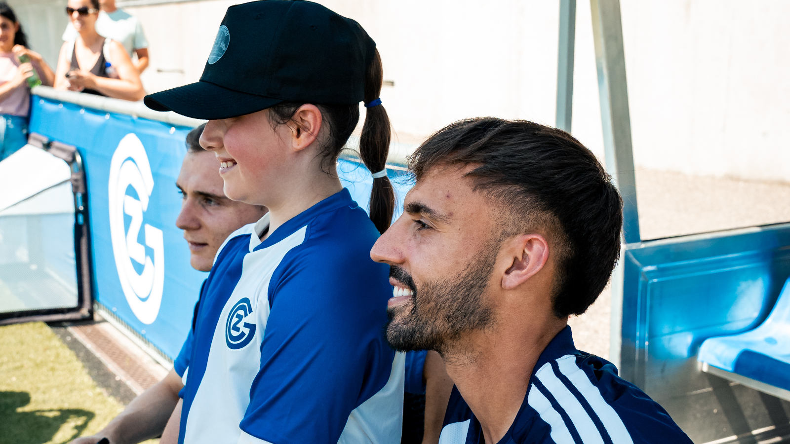 Strahlende Gesichter beim Kids Camp auf dem GC-Campus