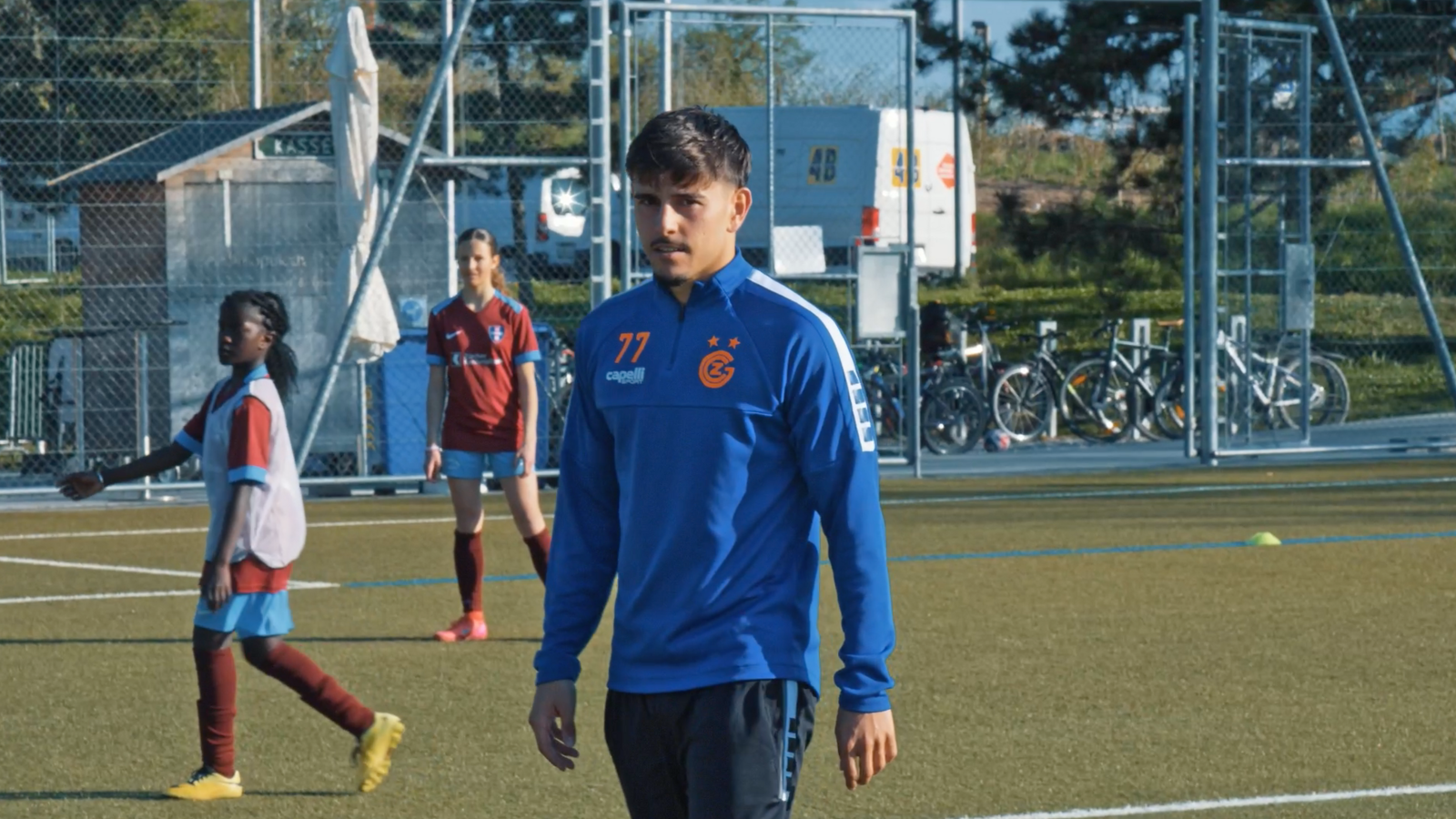 Gemeinsames Training mit dem SV Höngg