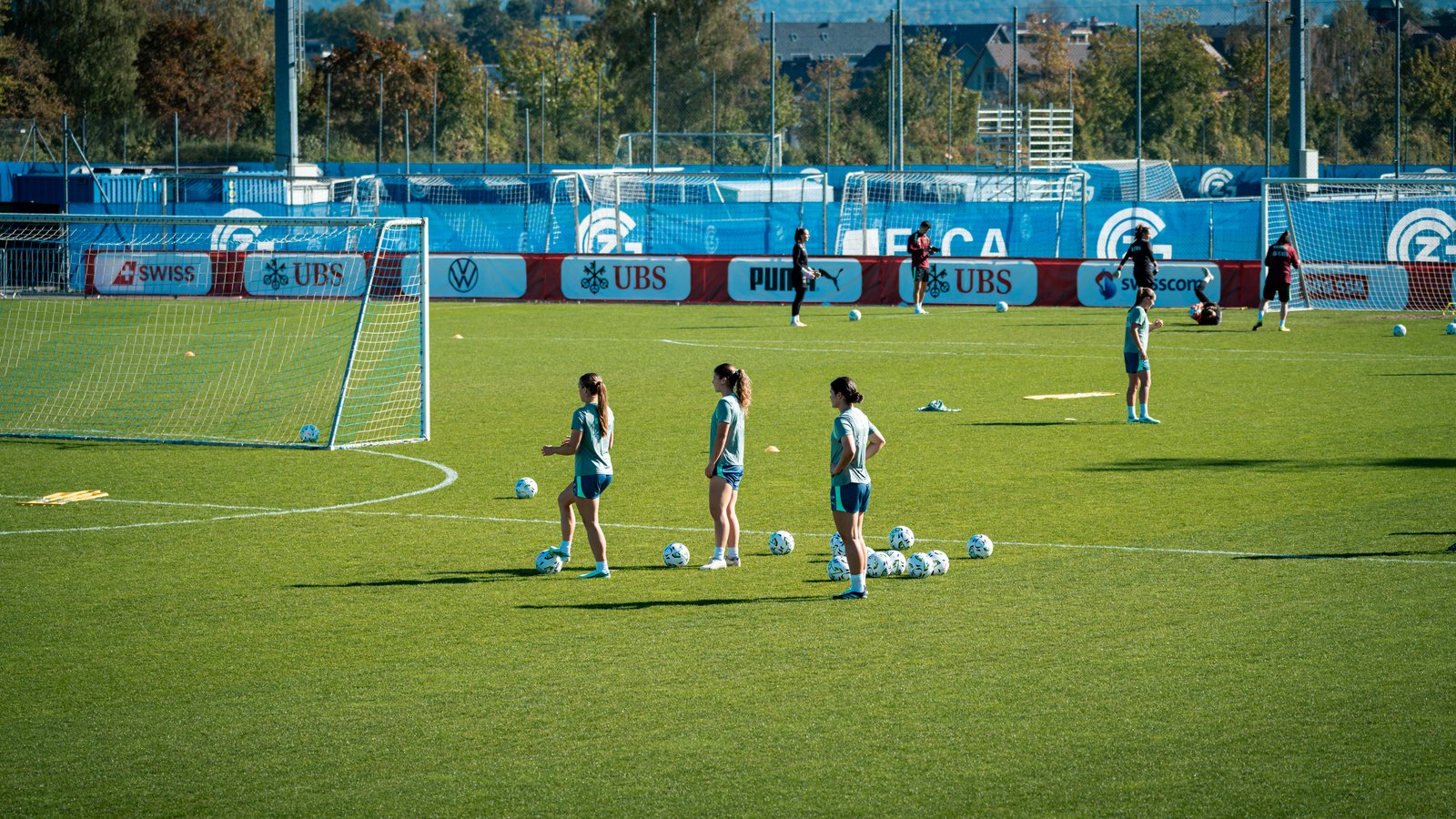Schweizer Frauen-Nationalteam zu Gast auf dem GC/Campus
